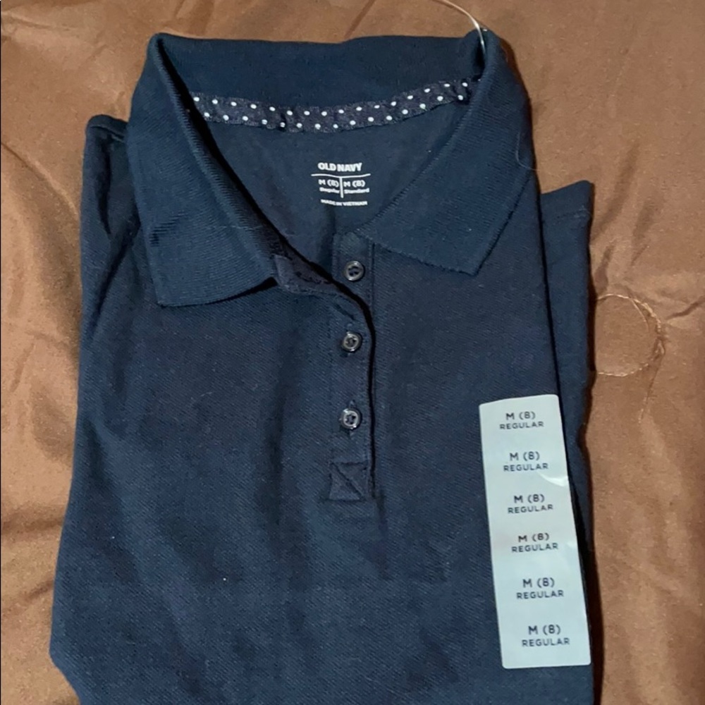 Old Navy girls size 8 short sleeve polo